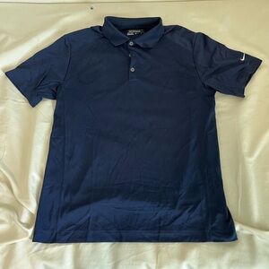 Nike Blue Polo Shirt Classic Style
